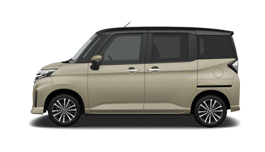 ブラックマイカメタリック〈X07〉×グレイッシュオリーブメタリック〈G65〉［XN6］サイド