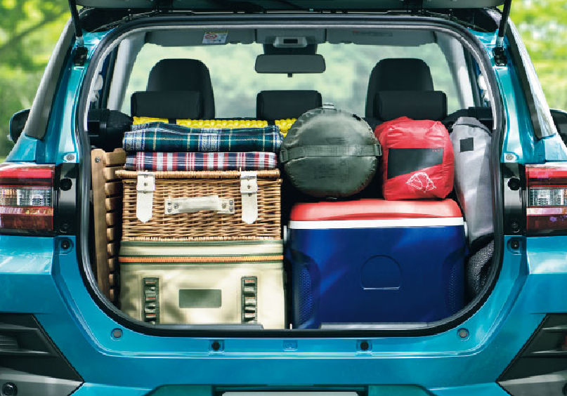 トヨタ 群馬トヨペット ライズの荷室容量